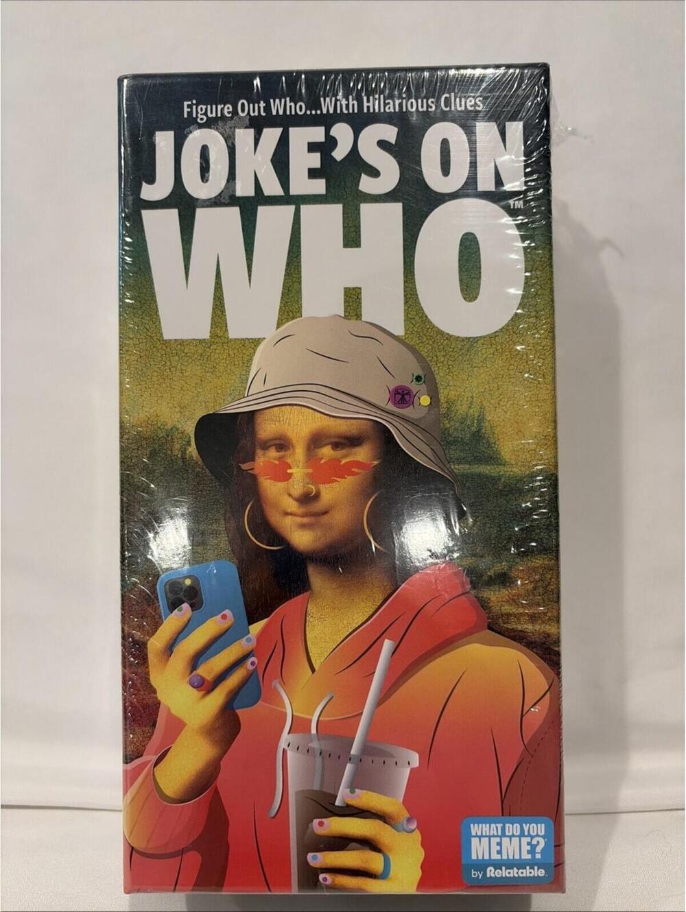 New Sealed Joke's On Who Trivia Card Game By What Do You Meme? Party Game